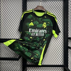 Men's Real Madrid 2024/25 Green and black special edition Jersey