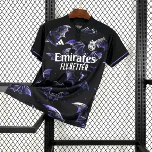 Men's Real Madrid 2024/25 Purple Bat Special Edition Football Jersey
