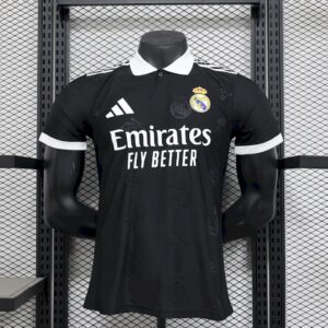 Men's Real Madrid  2025/26 Black Special Edition Jersey Player Version