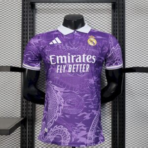 Men's Real Madrid 2025/26 Purple special edition Jersey Player Version
