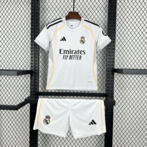 قميص أطفال ريال مدريد 2025/26 الأساسي