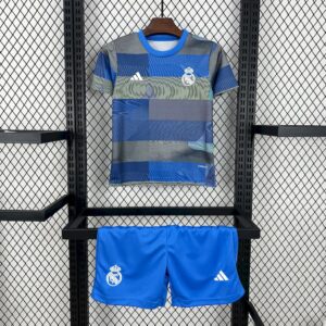 Kid's Real Madrid 2025/26 Pre-match training suit Kit