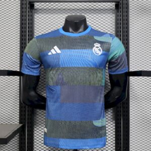 Men's Real Madrid 2025/26 Pre-match training suit Jersey Player Version