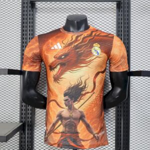 Men's Real Madrid 2025/26 Nezha Dragon Version Jersey Player Version