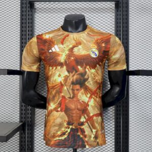 Men's Real Madrid 2025/26 Nezha Phoenix Version Jersey Player Version