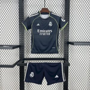 قميص أطفال ريال مدريد 2025/26 الإحتياطي
