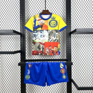 Kid's Cristiano Ronaldo 2025/26 all club mix Kit