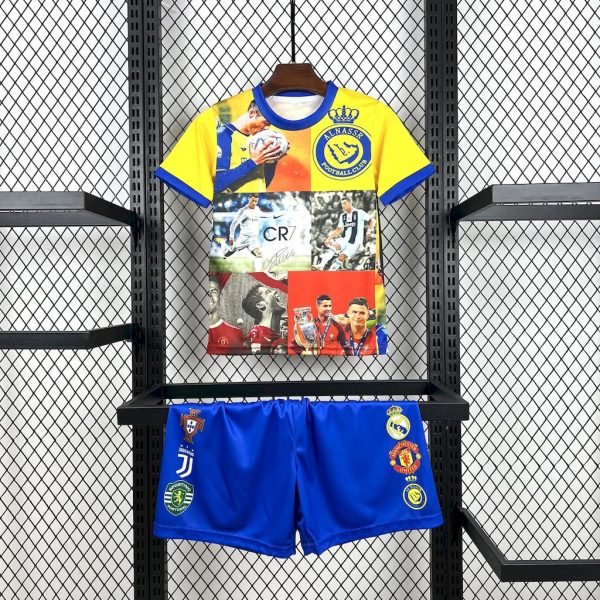 Kid's Cristiano Ronaldo 2025/26 all club mix Kit