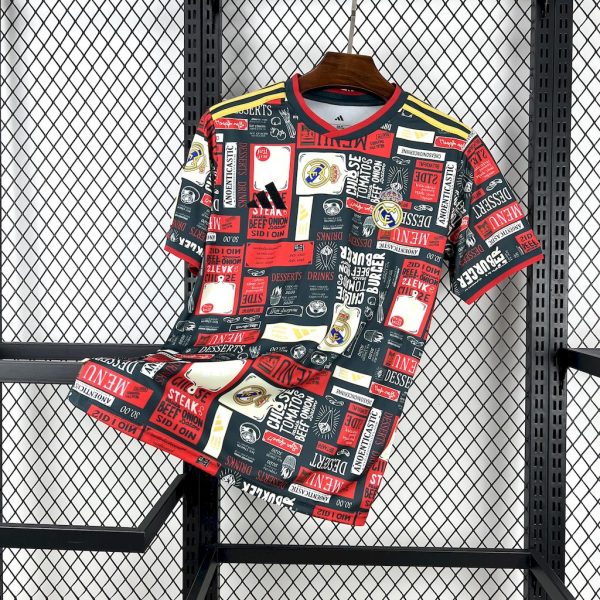 Men's Real Madrid 2025/26 Doodle board Jersey