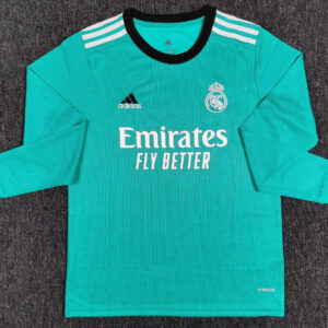 Men's Real Madrid 2021/22 Third Long Sleeve Jersey