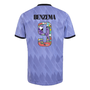 Men's Real Madrid 2022/23 Away Jersey #benzema 9
