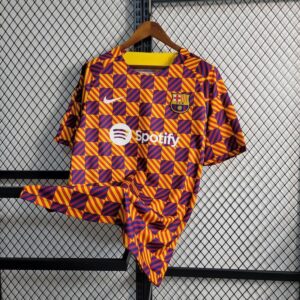 Men's Barcelona 2023/24 Pre-Match Training Jersey