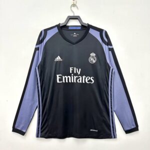 Retro Real Madrid 2016/17 Third Retro Long Sleeves Jersey