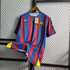 Retro Barcelona 2005/2006 Home Jersey