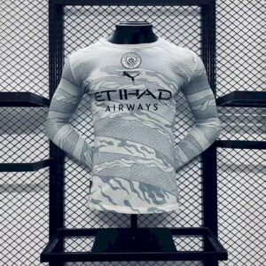 Men's Manchester City 2024/25 Special Edition Long Sleeves Jersey – Player Versi