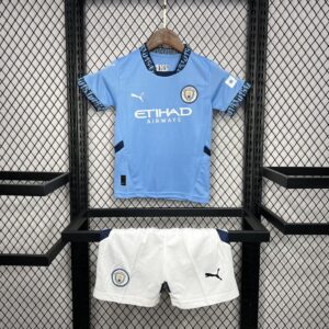 Kid's Manchester City 2024/25 Home Kit