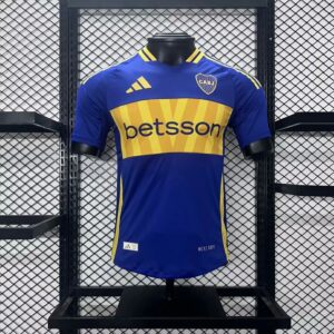 Men's Boca Juniors 2024/25 Home Jersey Player Version
