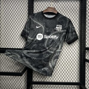 Men's Barcelona 2023/24 Black Special Edition Jersey