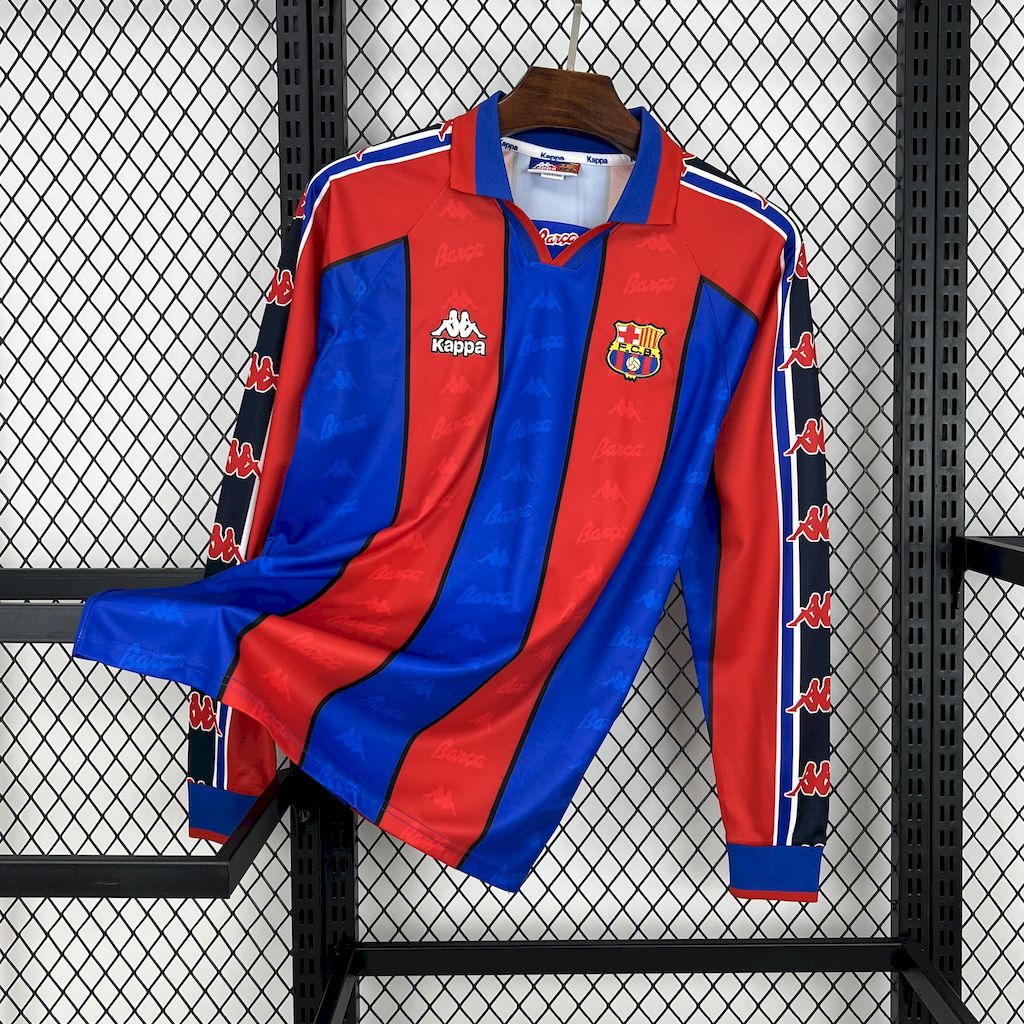 2024112514030549.jpg Retro Barcelona 1995/97 Home Long Sleeves Jersey - Image 1