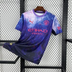 Men's Manchester City 2025/26 Purple concept version Jersey