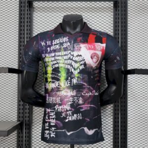 Men's Manchester City 2025/26 Black color special edition Jersey Player Version