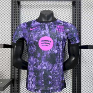 Men's Barcelona 2025/26 Purple Concept Edition Jersey Player Version