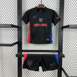 Kid's Barcelona 2024/25 Away Travis Scott Edition Kit