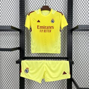 Kid's Real Madrid 2025/26 Goalkeeper Kit