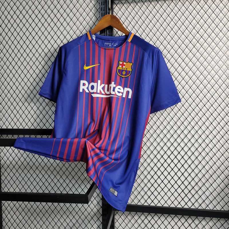Barcelona-201718-Home-Retro-Jersey.jpg Retro Barcelona 2017/18 Home Jersey - Image 1