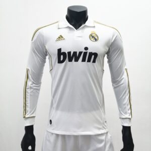 Retro Real Madrid 2011/12 Home Long Sleeves Jersey