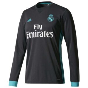 Retro Real Madrid 2017/18 Away Long Sleeves Jersey