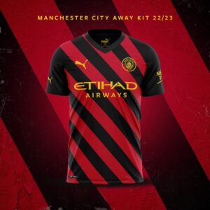 Men's Manchester City 2022/23 Away Jersey