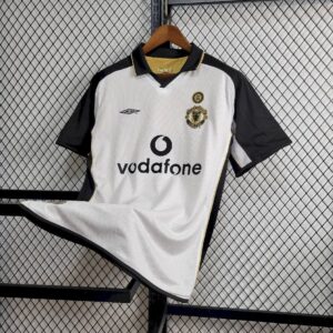 Retro Manchester United 2001/02 Centenary Reversible Away And Third Jersey