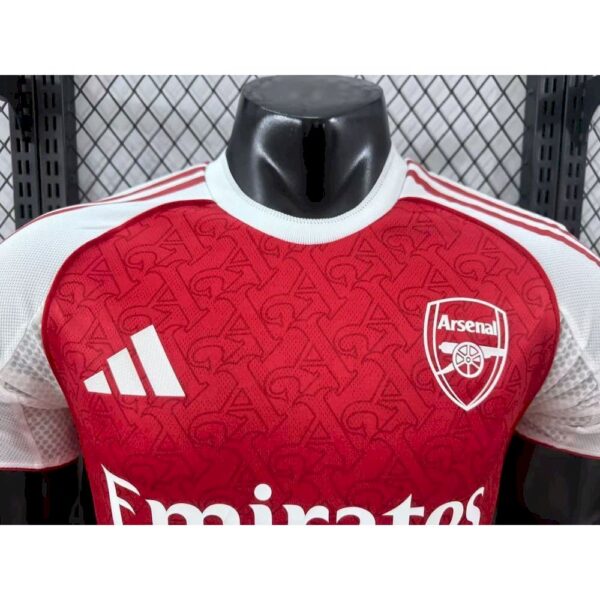 Men's Arsenal 2025/26 Home Jersey Player Version - Image 4
