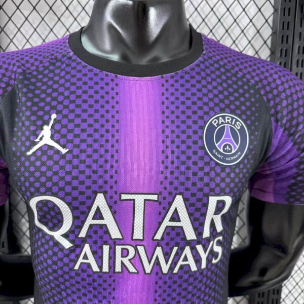 Men's Paris Saint-Germain 2025/26 Purple Special Edition Jersey Player Version - Image 8