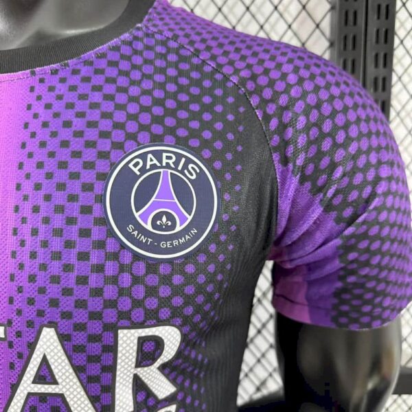 Men's Paris Saint-Germain 2025/26 Purple Special Edition Jersey Player Version - Image 6
