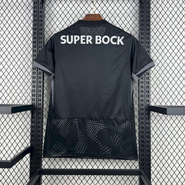 Men's Sporting CP 2025/26 Black Away Jersey - Image 2