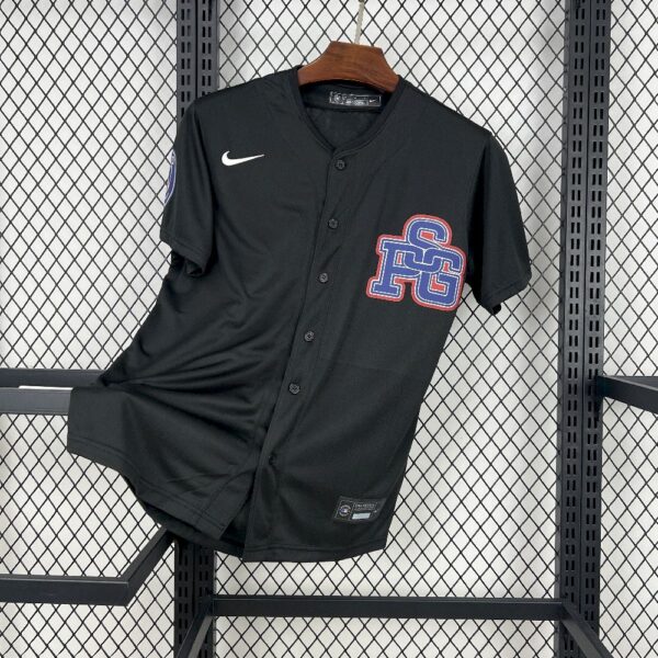 Men's Paris Saint-Germain 2025/26 US Pack Black Jersey