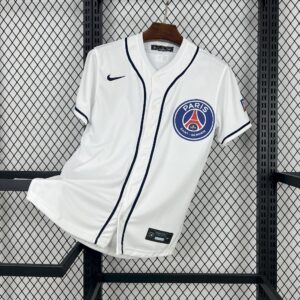 Men's Paris Saint-Germain 2025/26 US Pack White Jersey
