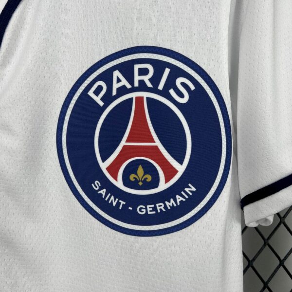Men's Paris Saint-Germain 2025/26 US Pack White Jersey - Image 6