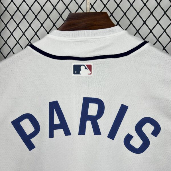 Men's Paris Saint-Germain 2025/26 US Pack White Jersey - Image 3