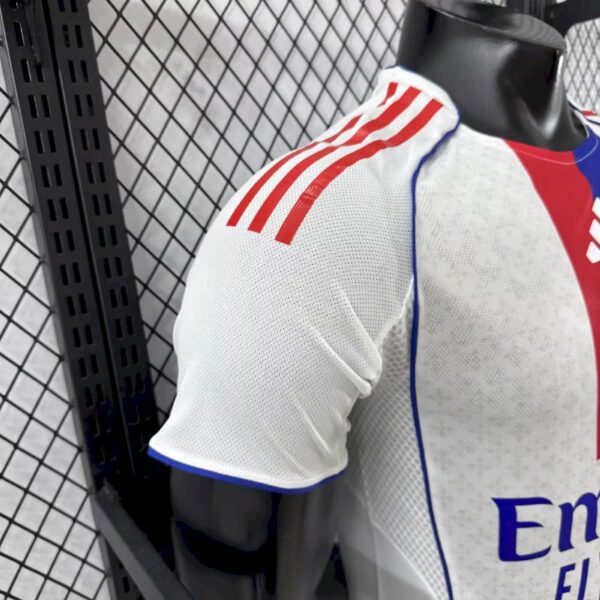 Men's Olympique Lyonnais 2025/26 Home Jersey Player Version - Image 9