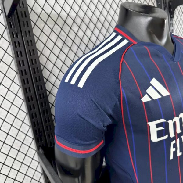 Men's Olympique Lyonnais 2025/26 Away Jersey Player Version - Image 8