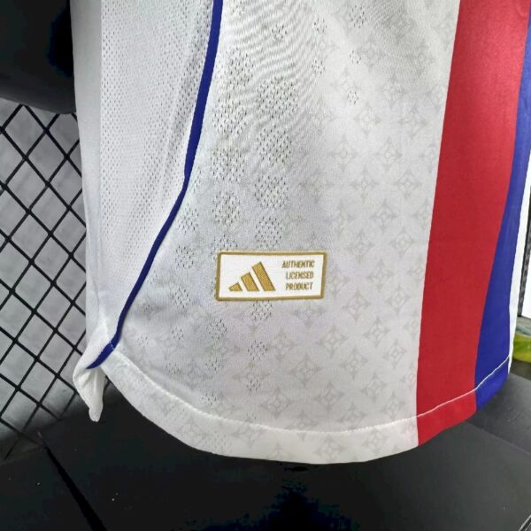 Men's Olympique Lyonnais 2025/26 Home Jersey Player Version - Image 4