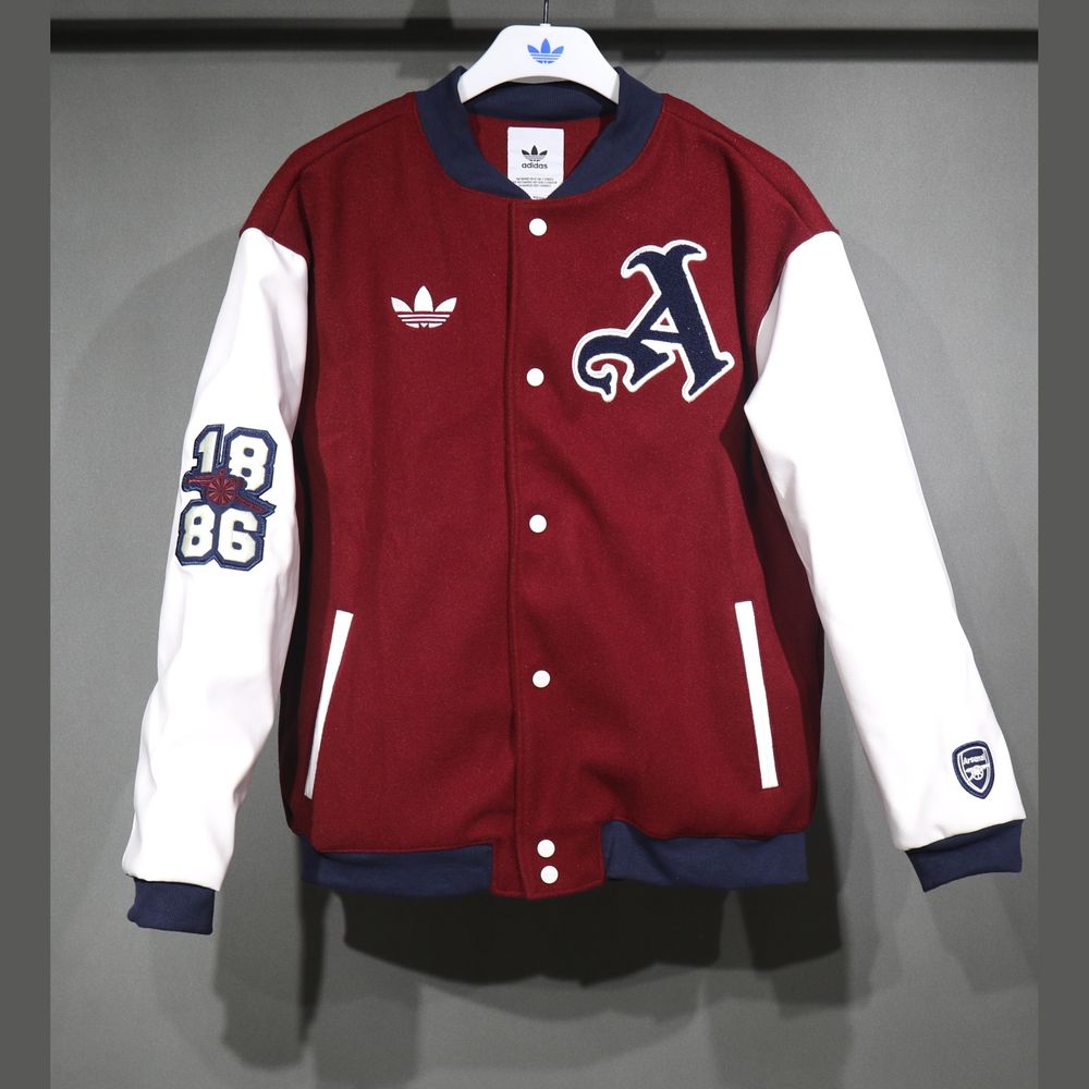 Mens Arsenal 2025 Baseball Jacket