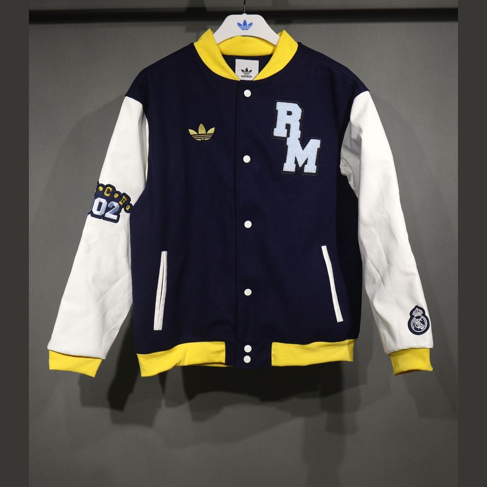 Mens Real Madrid 2025 Baseball Jacket
