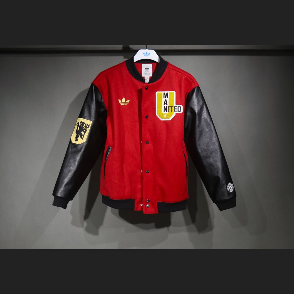 Mens Manchester United 2025 Baseball Jacket